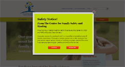 Desktop Screenshot of familysafetyandhealing.org